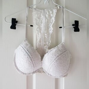 White Lace Victoria Secret bra